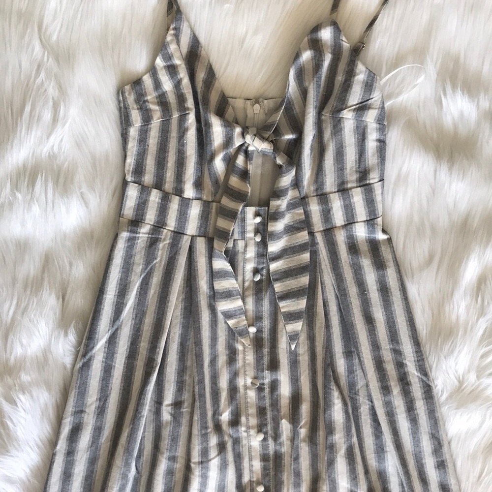 Showpo Luvalot Striped Midi Dress NEW WITH TAGS!